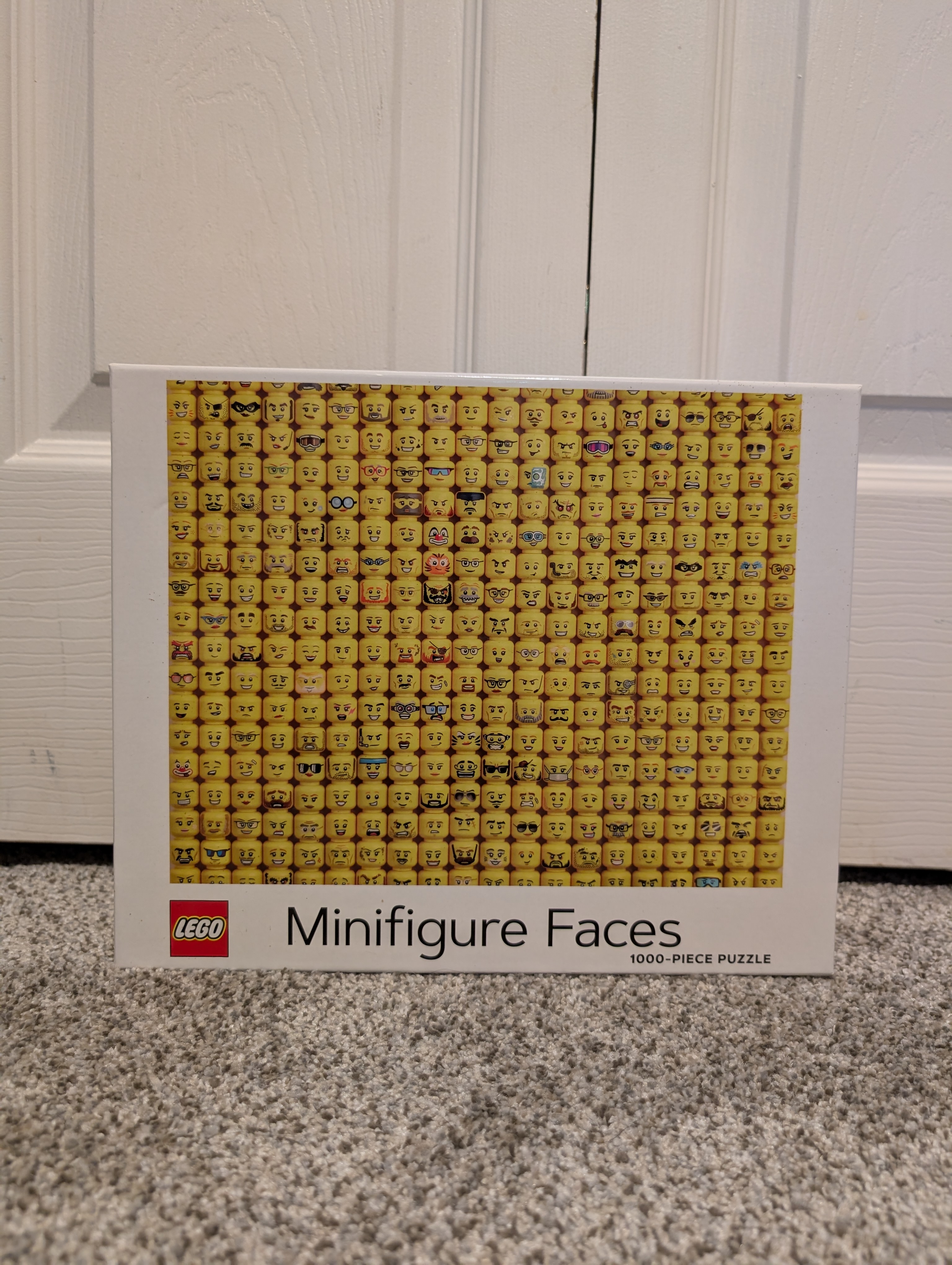 Lego Minifigure Faces Puzzle NIB