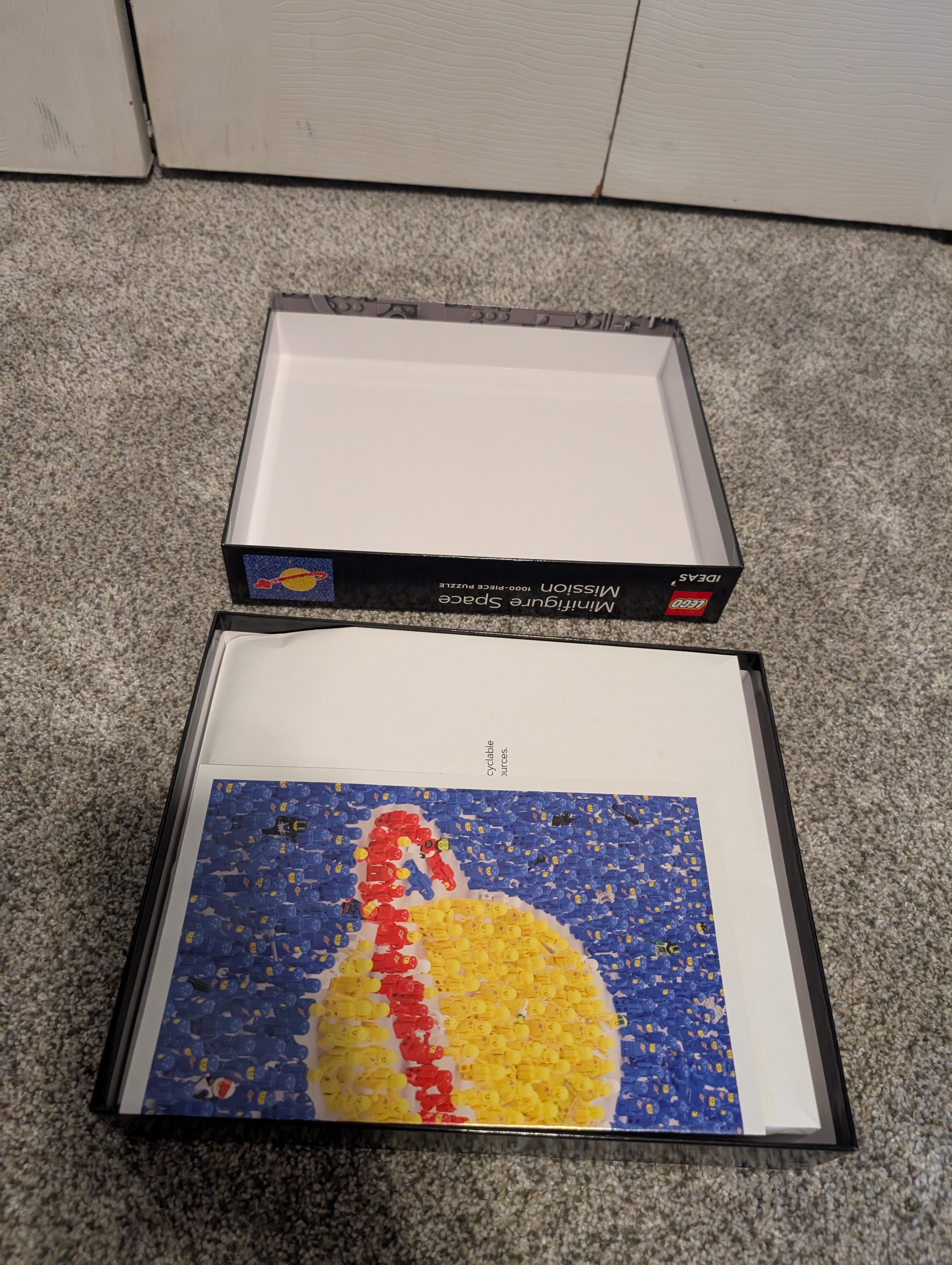 Lego Minifigure Space Mission Puzzle NIB