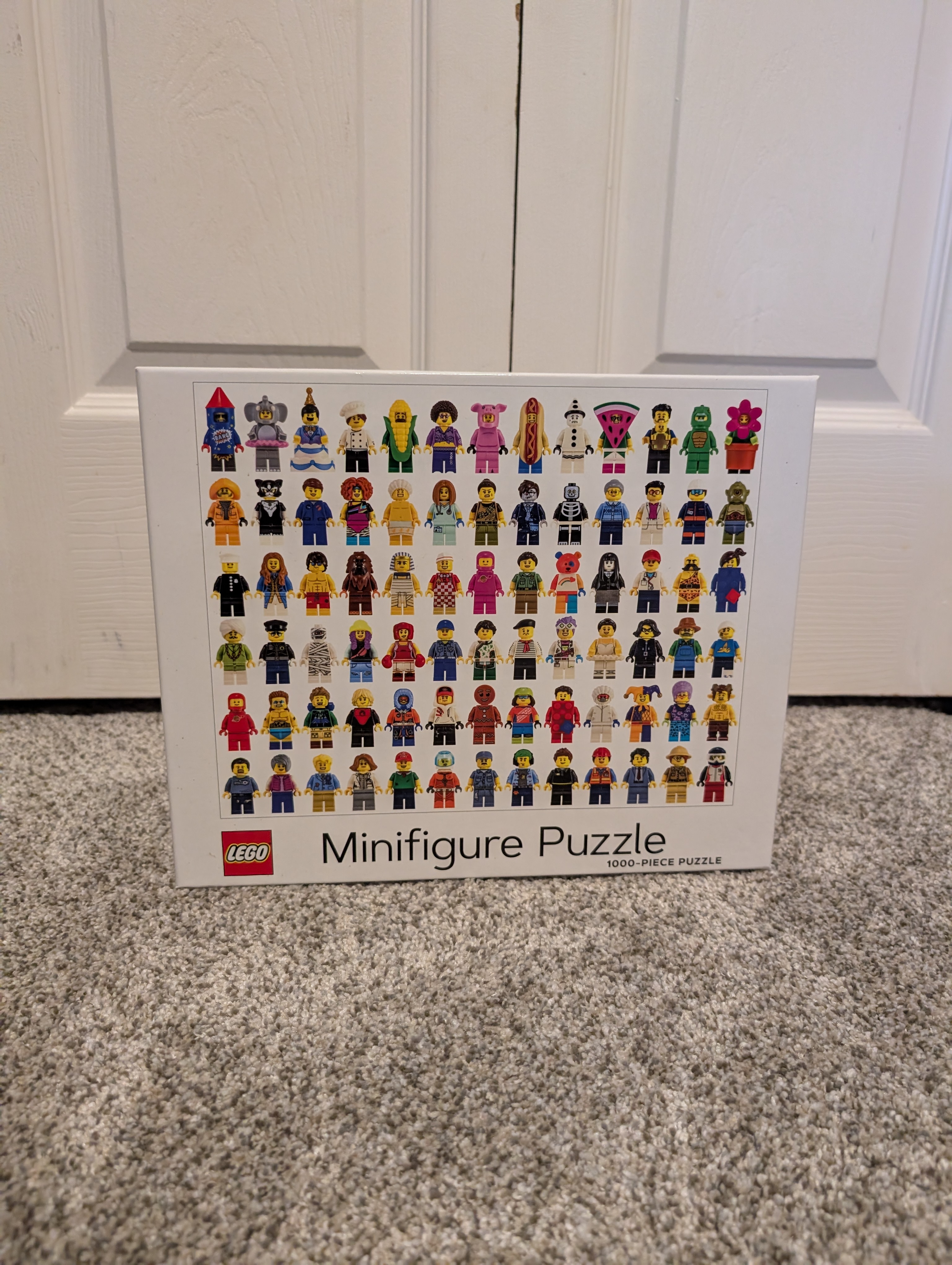 Lego Minifigure Puzzle NIB