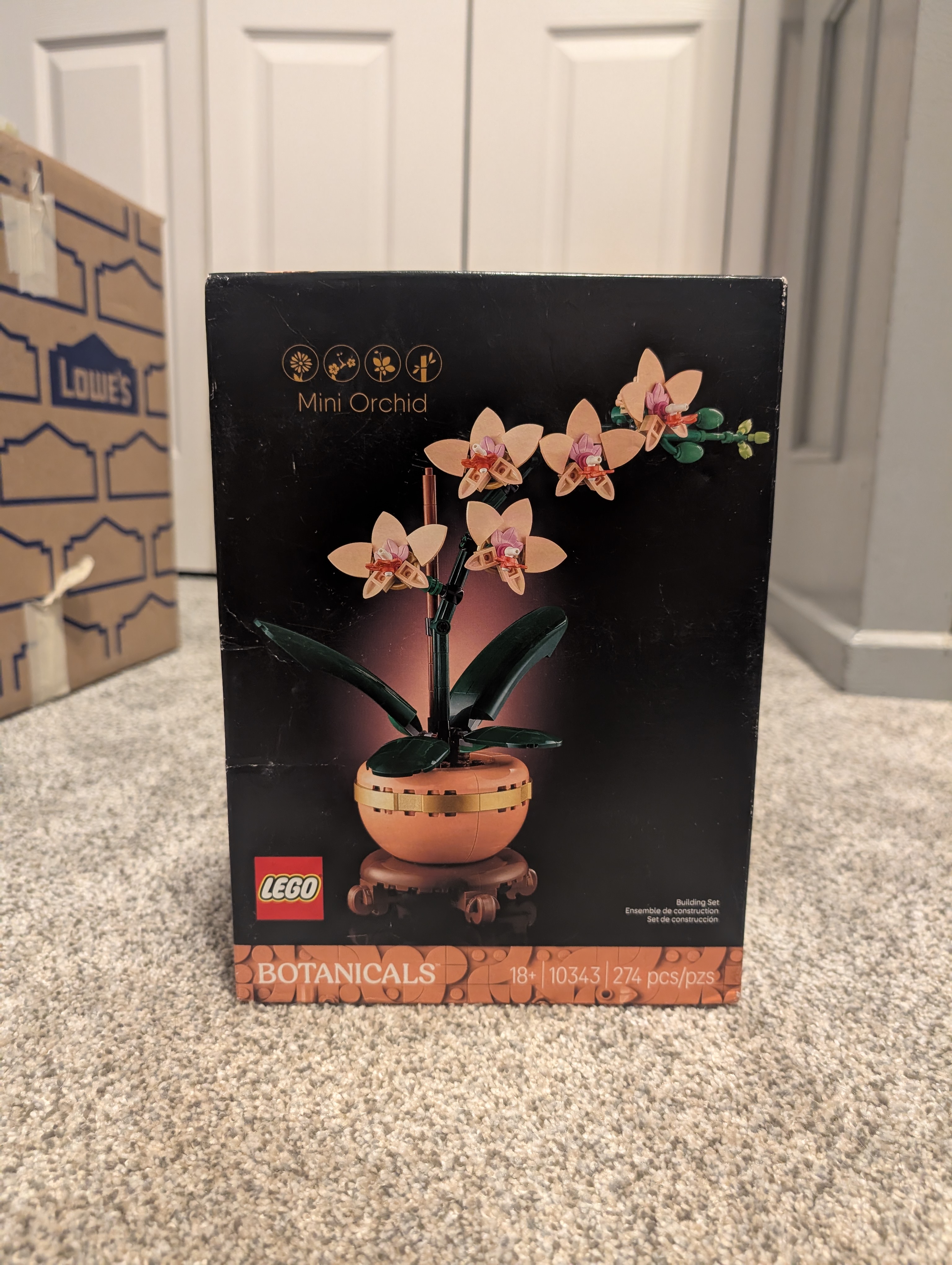 Lego Botanical Mini Orchid Set #10343 NIB