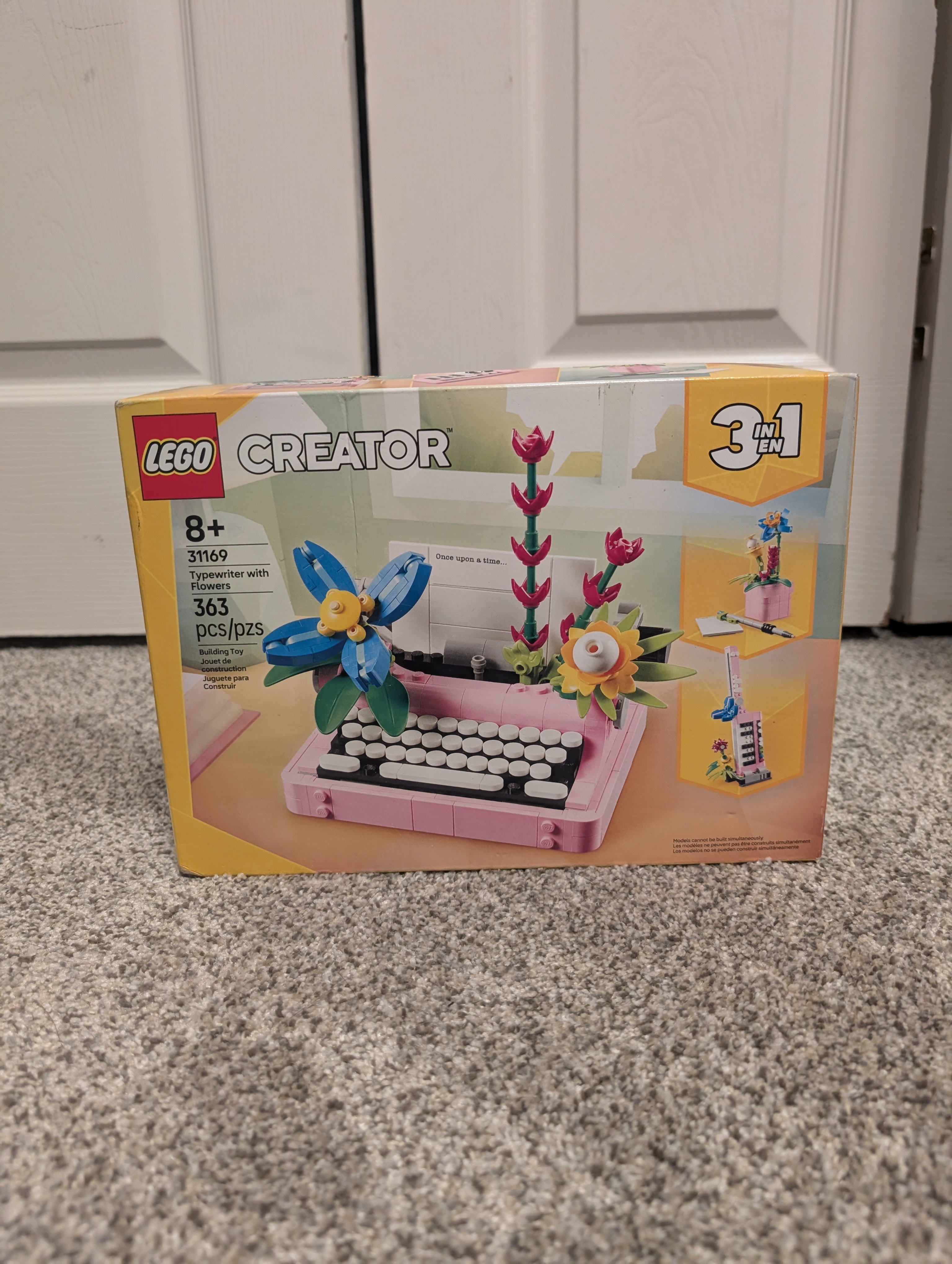 Lego Creator Typewriter With Flowers Set #31169 NIB