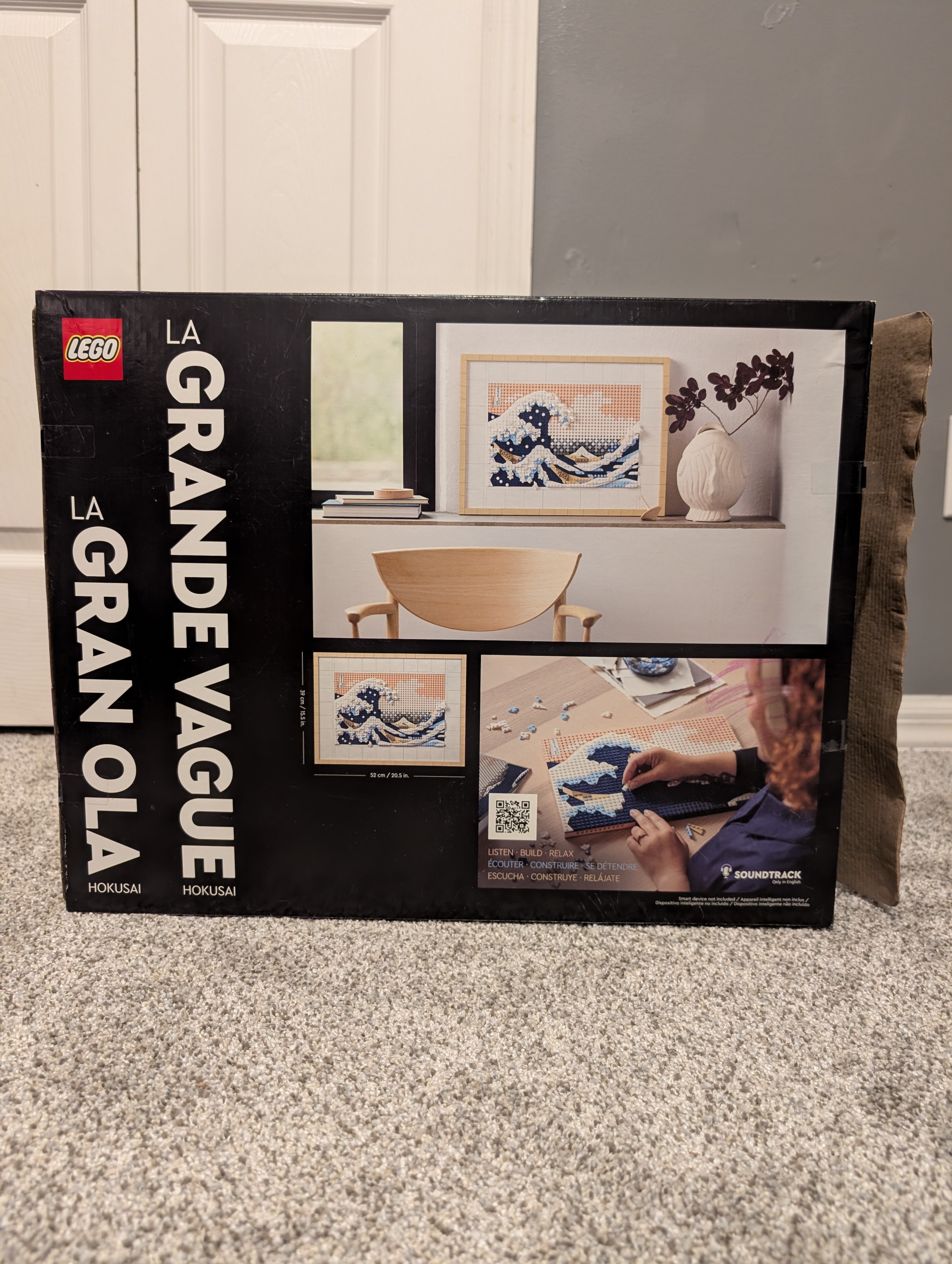Lego Hokusai - The Great Wave Art Set #31208 (Sealed Contents)