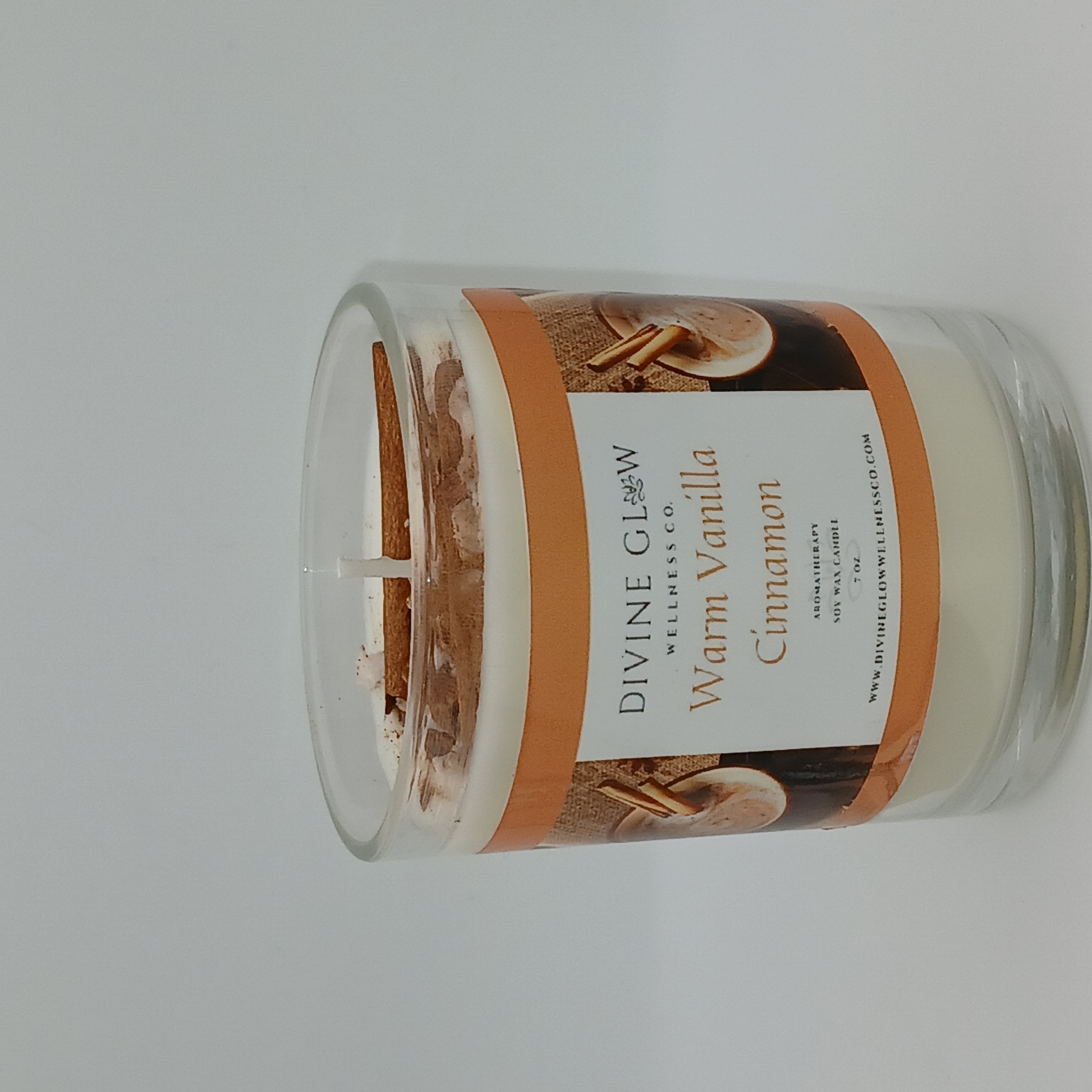 Warm Vanilla & Cinnamon Candle