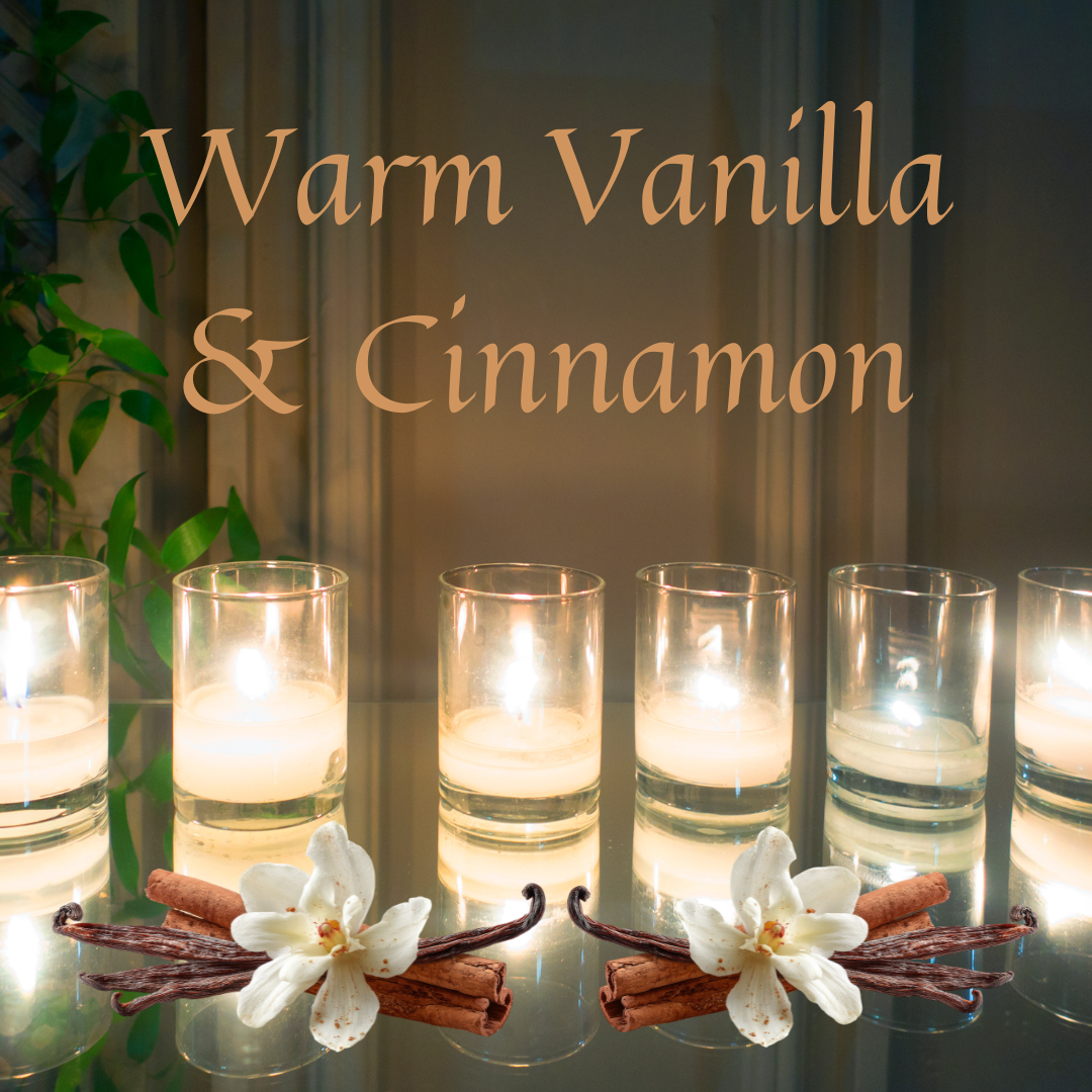 Warm Vanilla & Cinnamon Candle