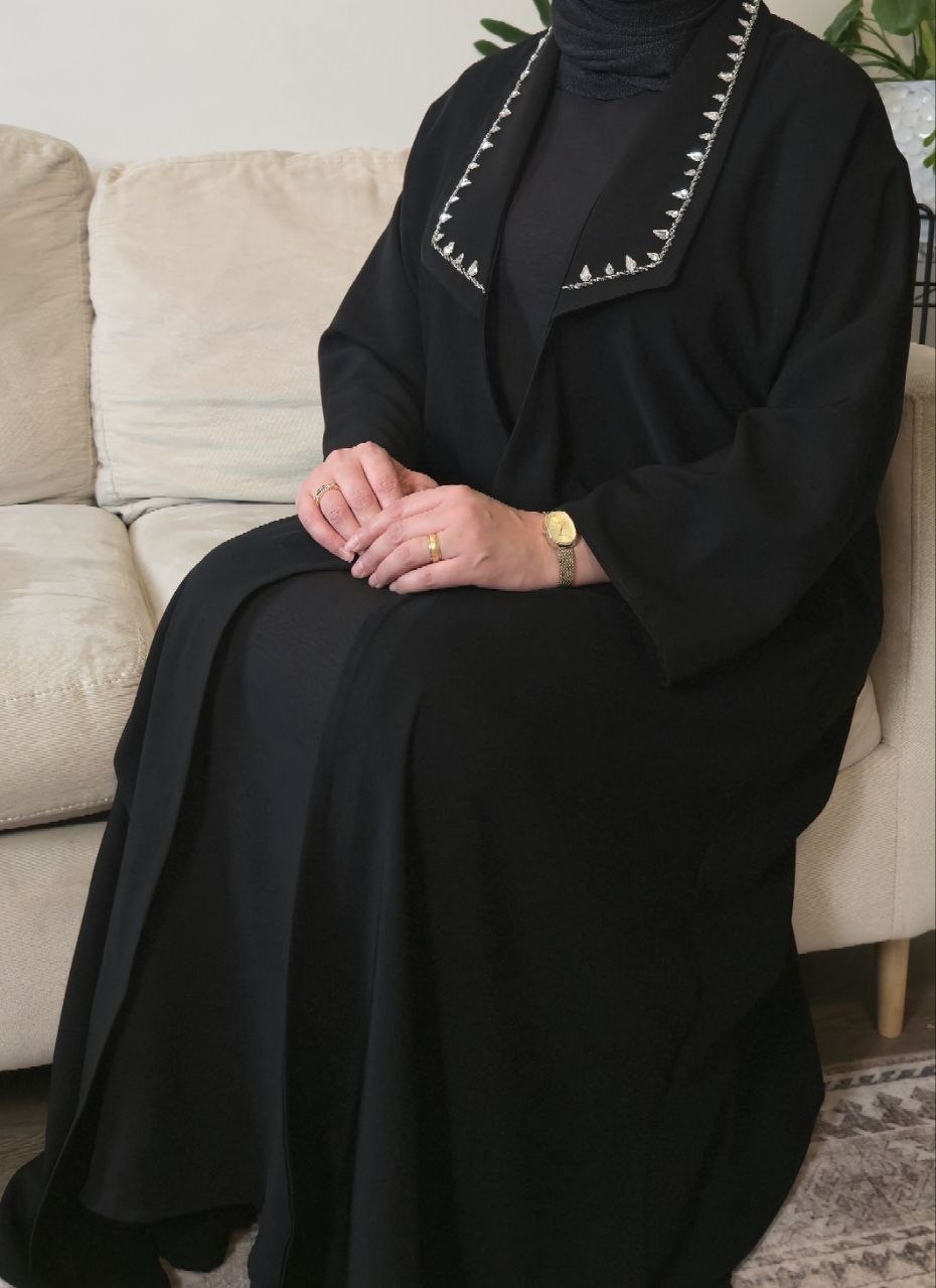Elegant Black Abaya