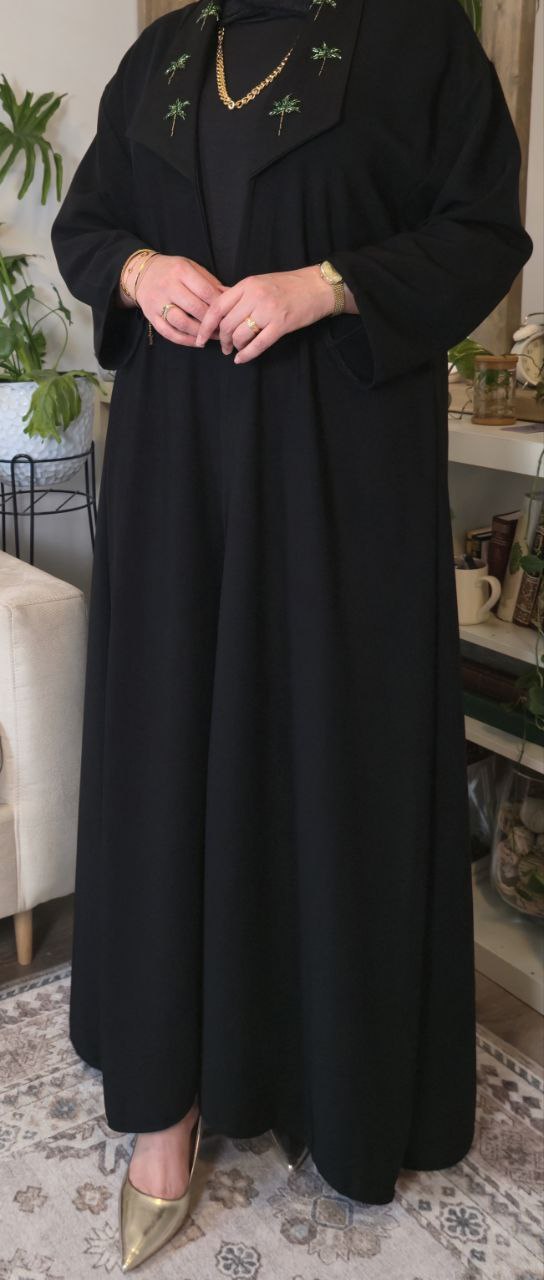 Elegant Black Abaya