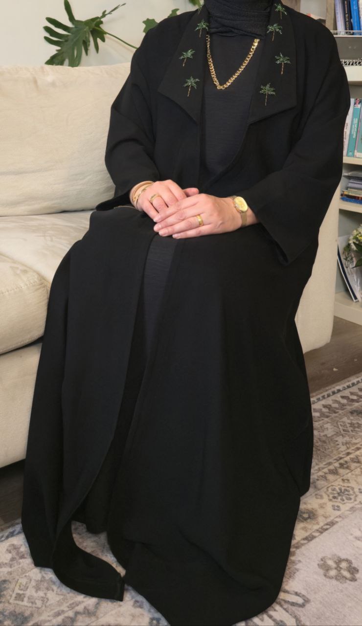 Elegant Black Abaya
