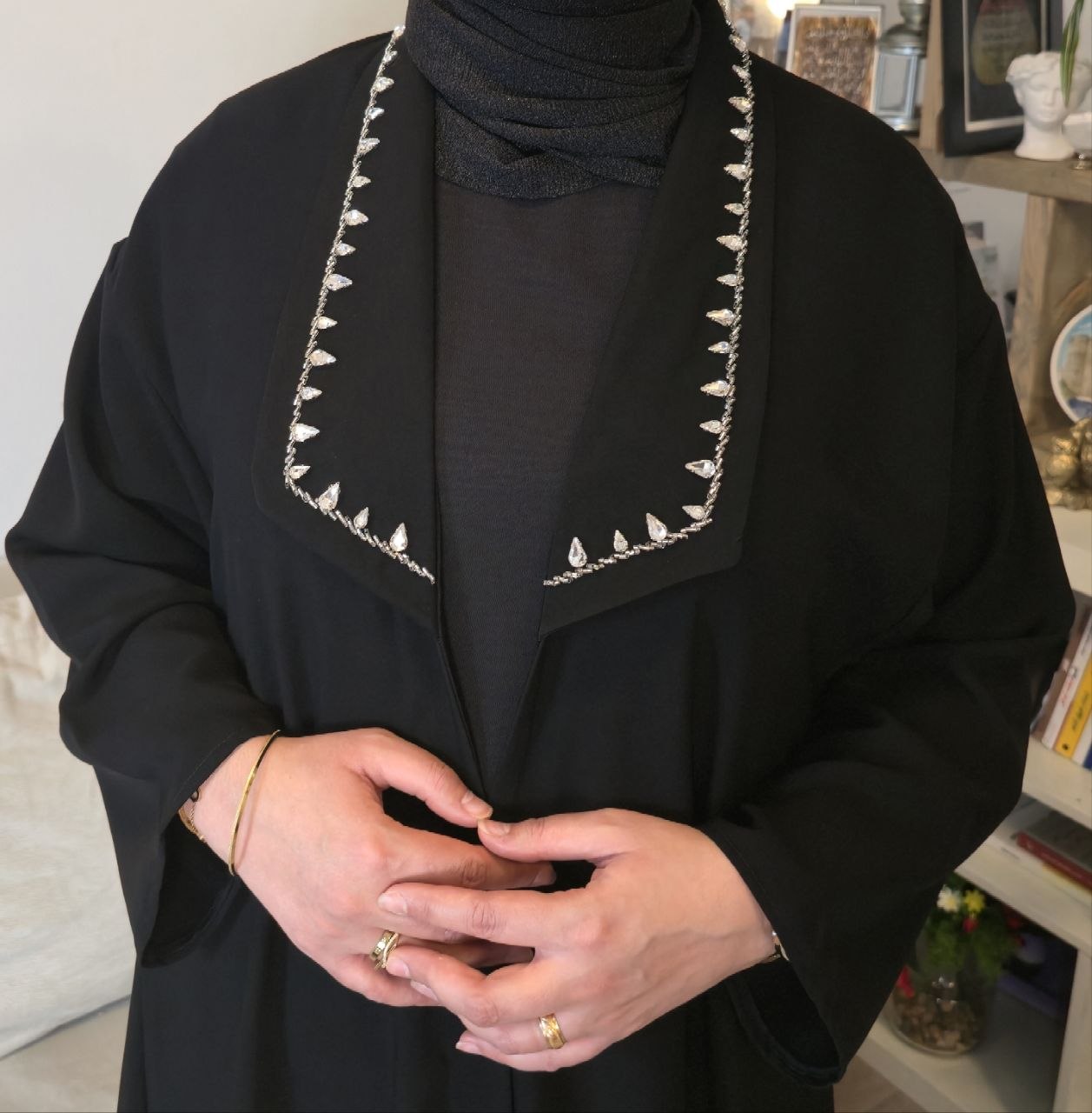 Elegant Black Abaya