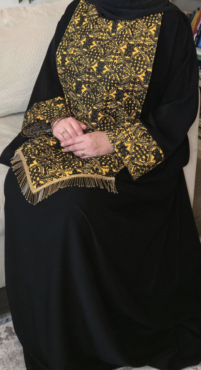 Traditional Palestinian Embroidered Dress