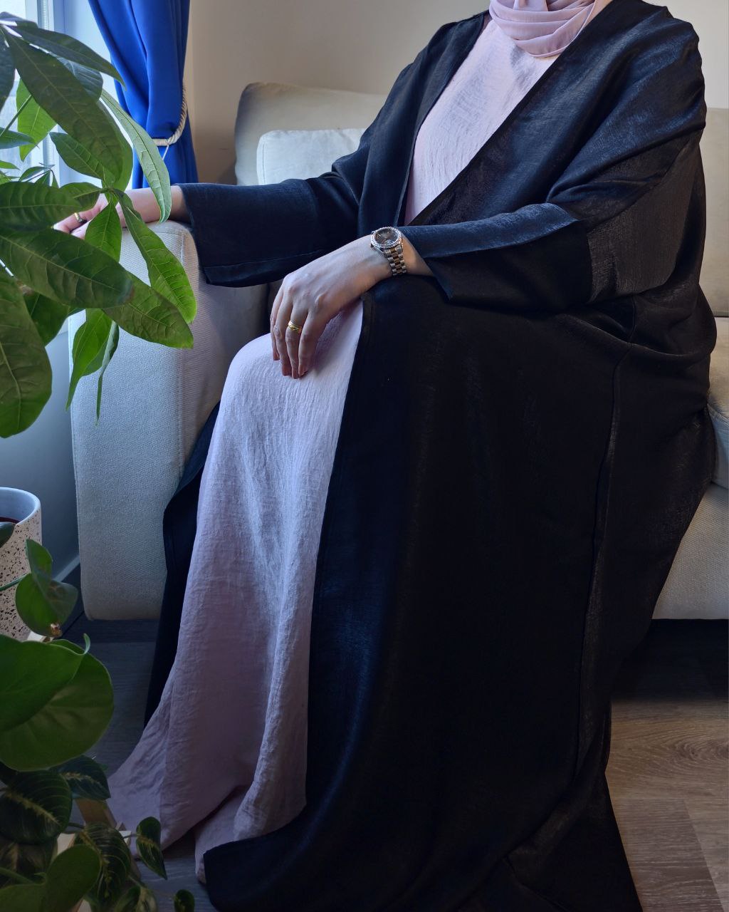Elegant Black Abaya