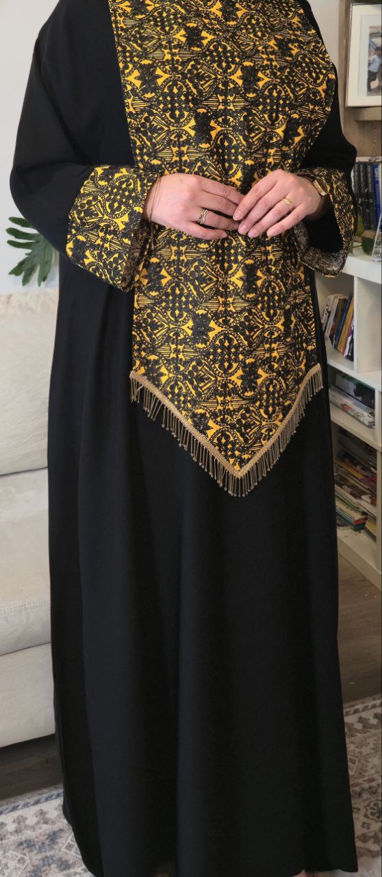 Traditional Palestinian Embroidered Dress