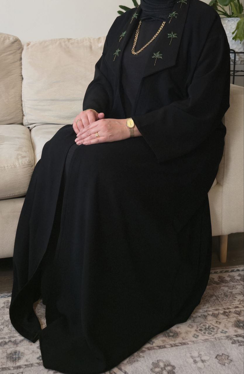 Elegant Black Abaya
