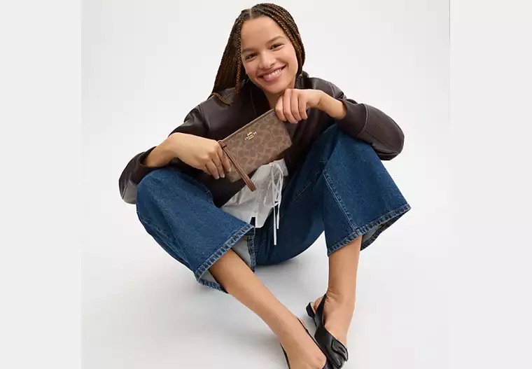 Muñequera grande, dos colores camel y chocolate