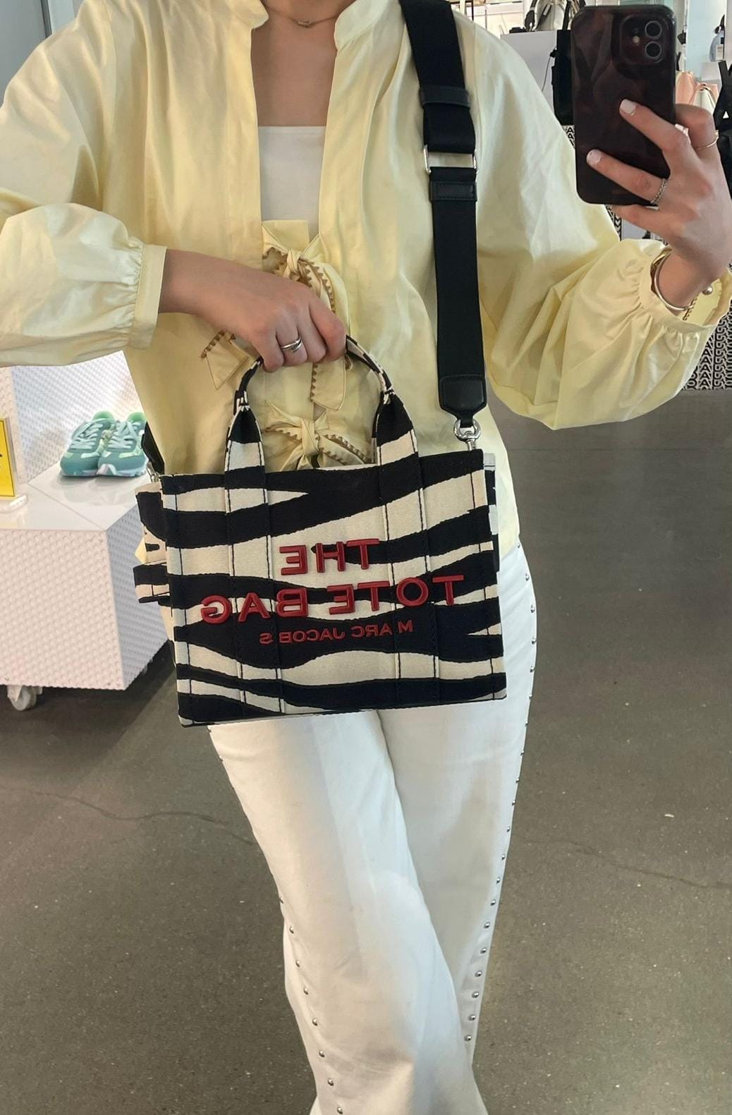 Bolso Tote de Marc Jacobs Small Zeebra