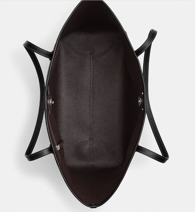 Tote estampado floral con monogram