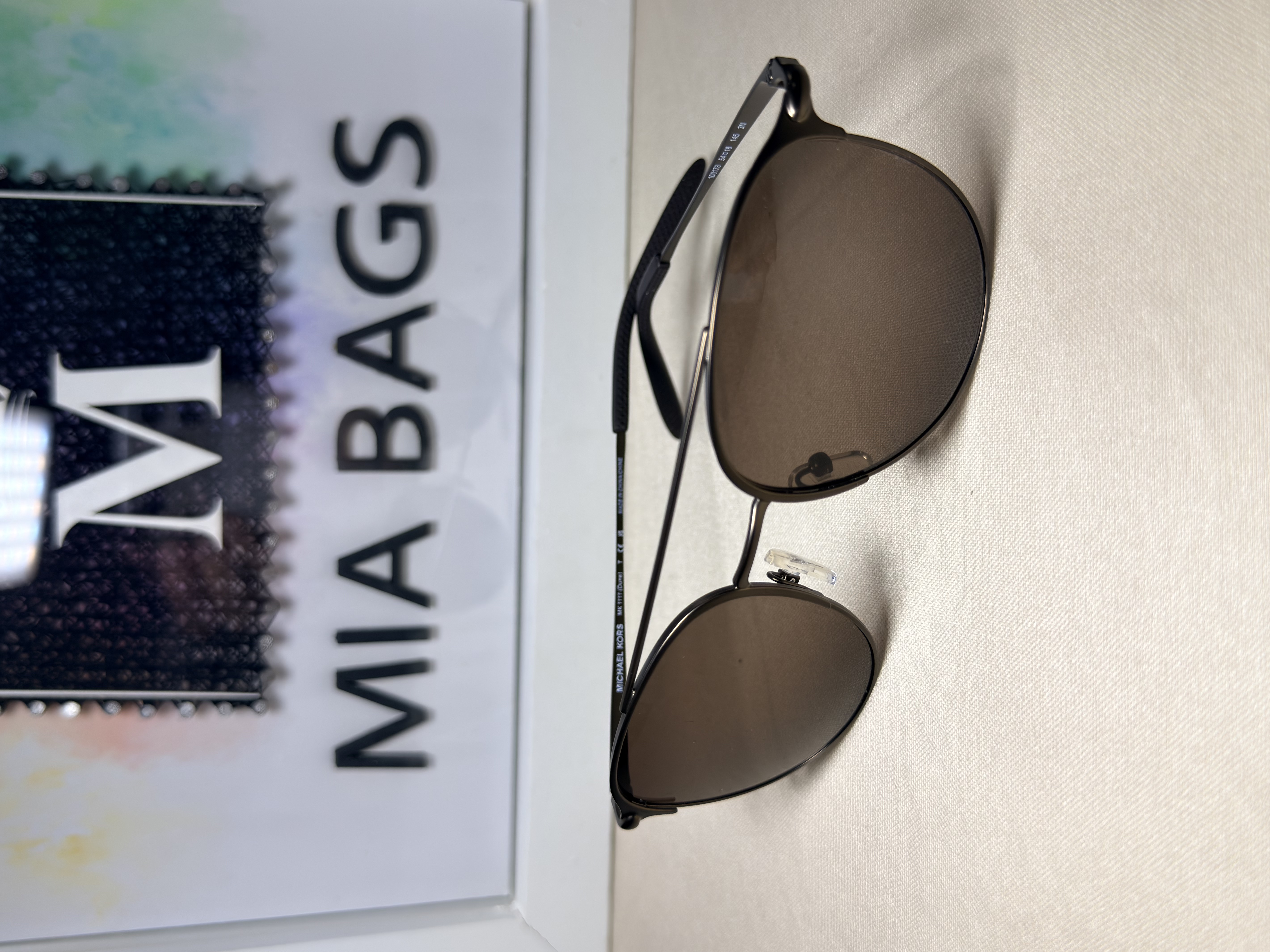 Gafas de sol café con marco de aluminio