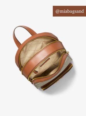 Mochila grande monogram vainilla 