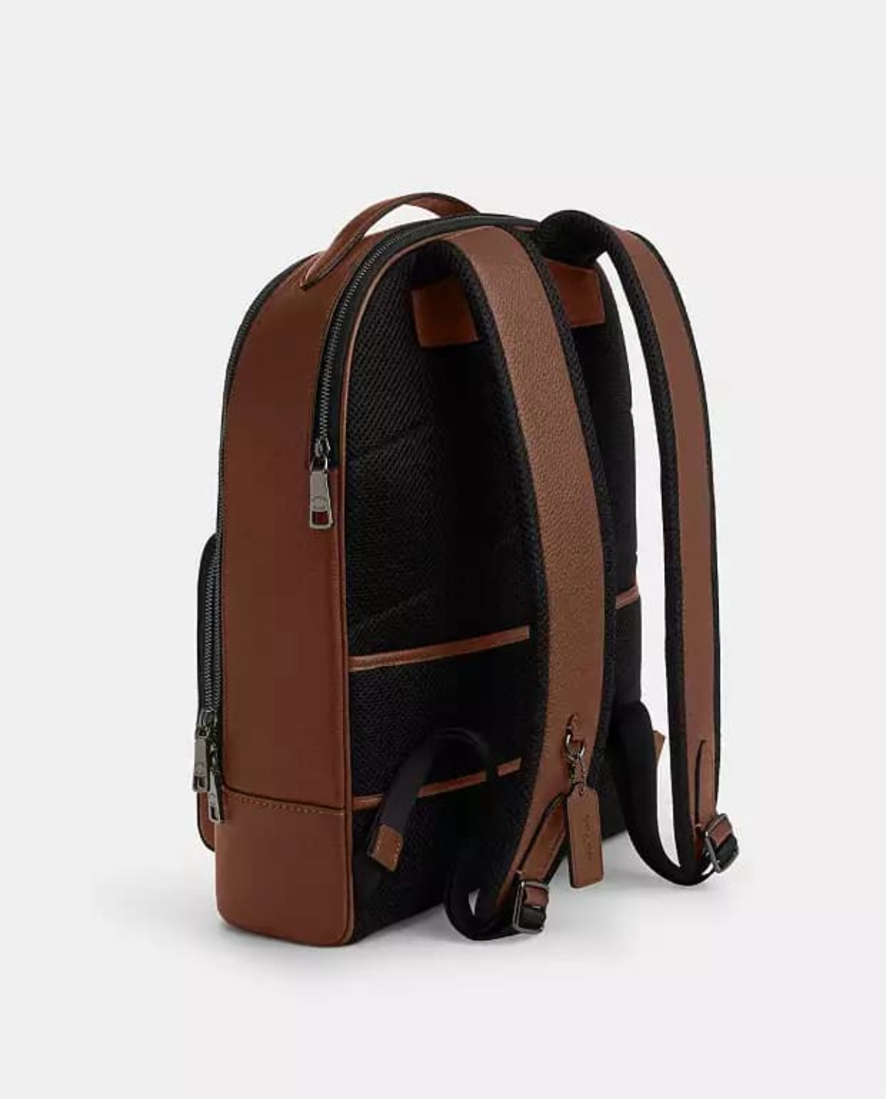 Mochila COACH de piel café