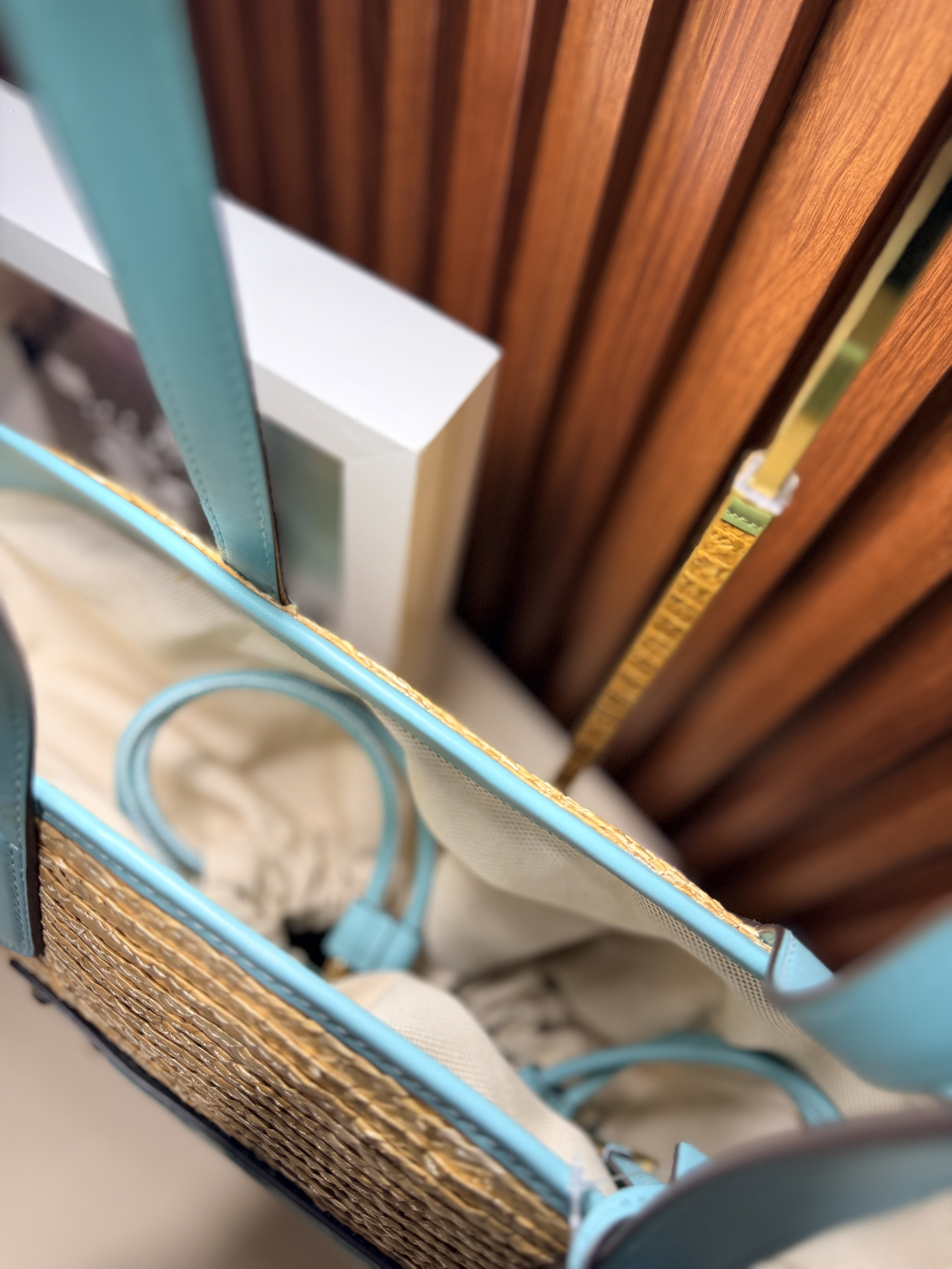 Tote de playa tipo palma