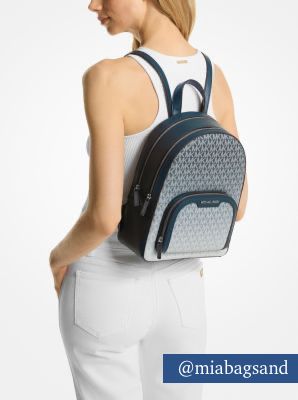 Mochila degradada mediana Azul 