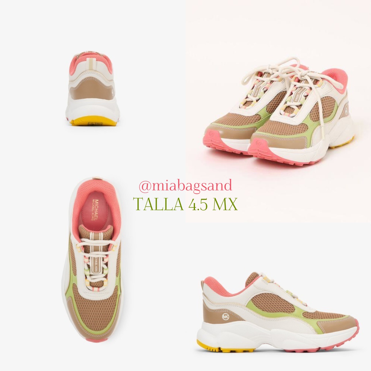 Tenis deportivos multicolor