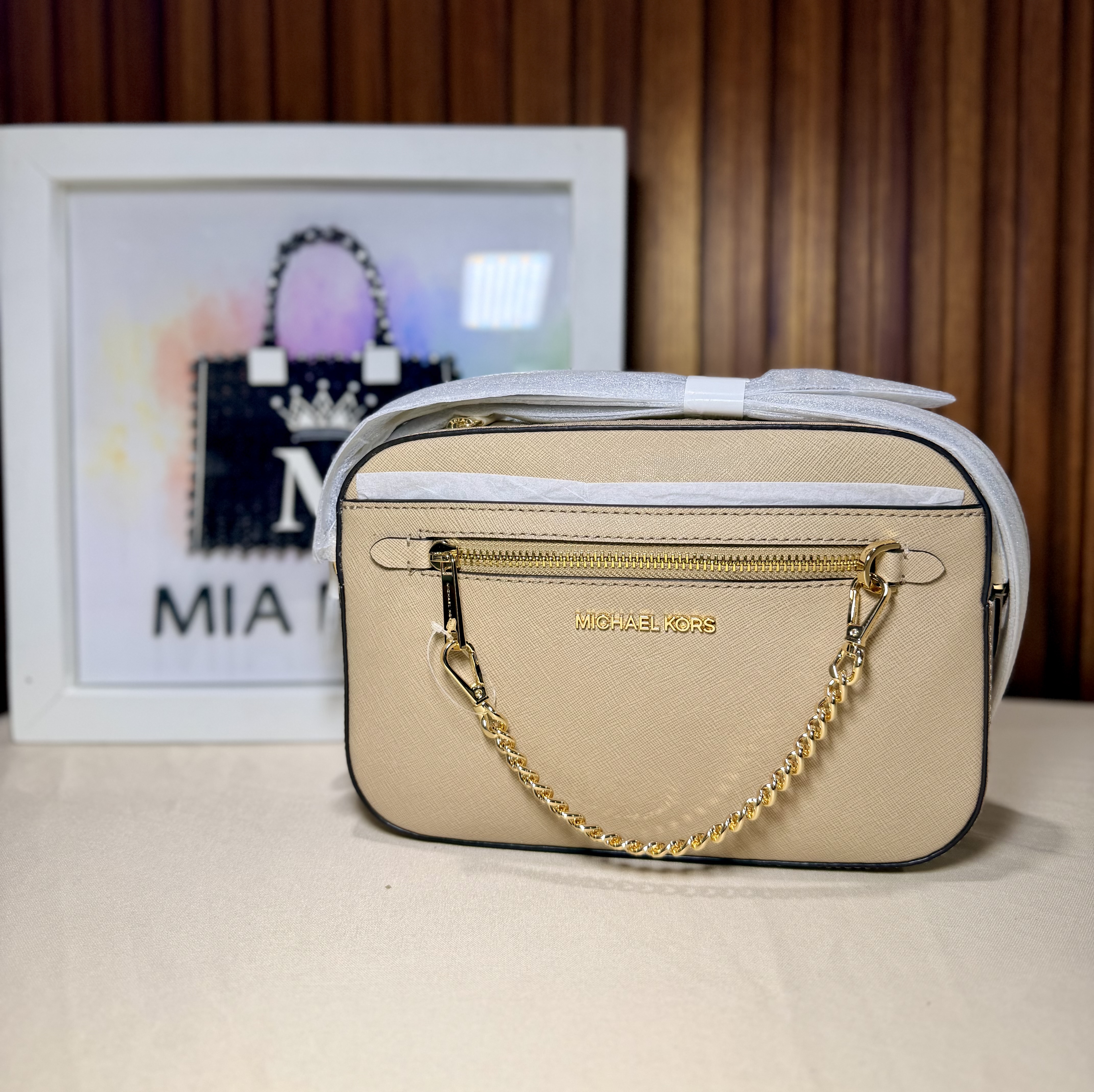 Crossbody Michael Kors con cadena