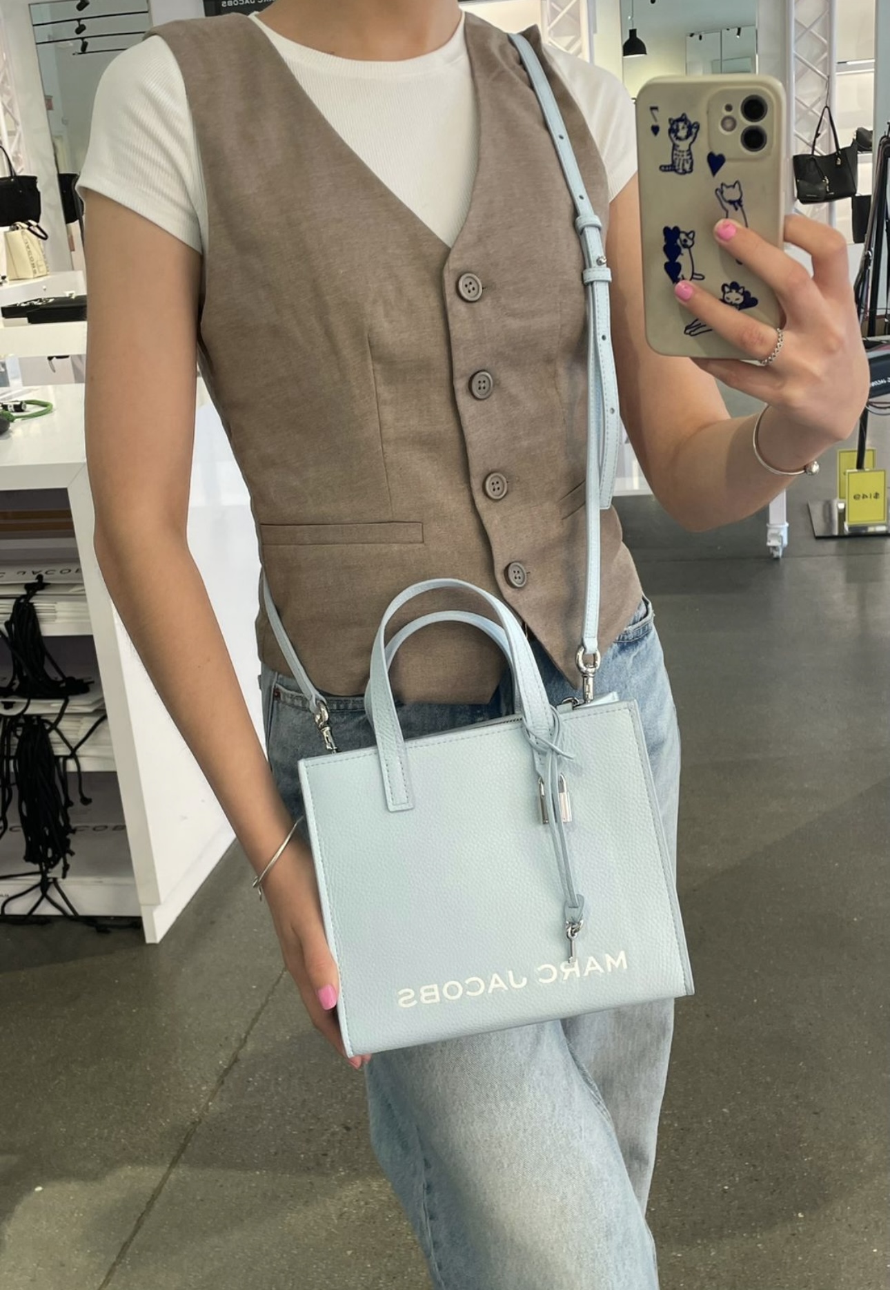 Mini Grind Marc Jacobs Baby Blue