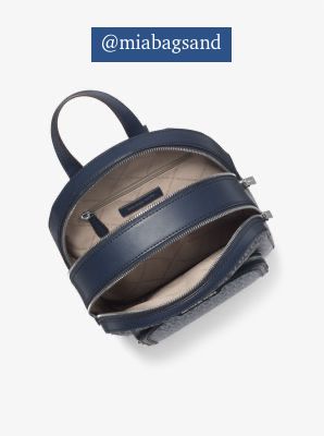 Mochila degradada mediana Azul 