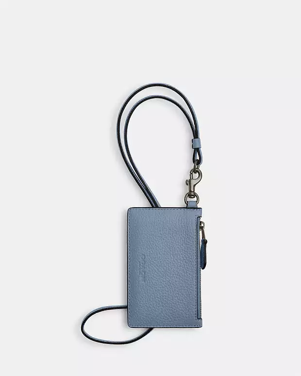 Portatarjetas con cierre y ventana para identificación