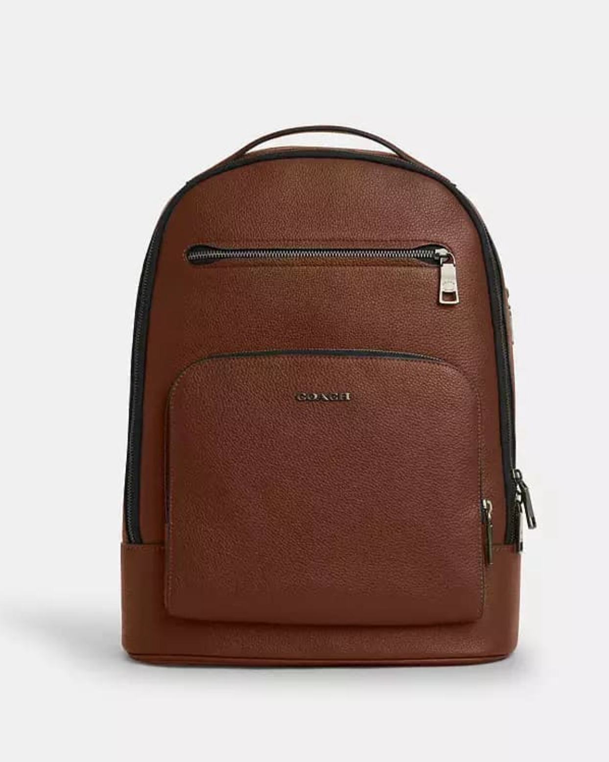 Mochila COACH de piel café