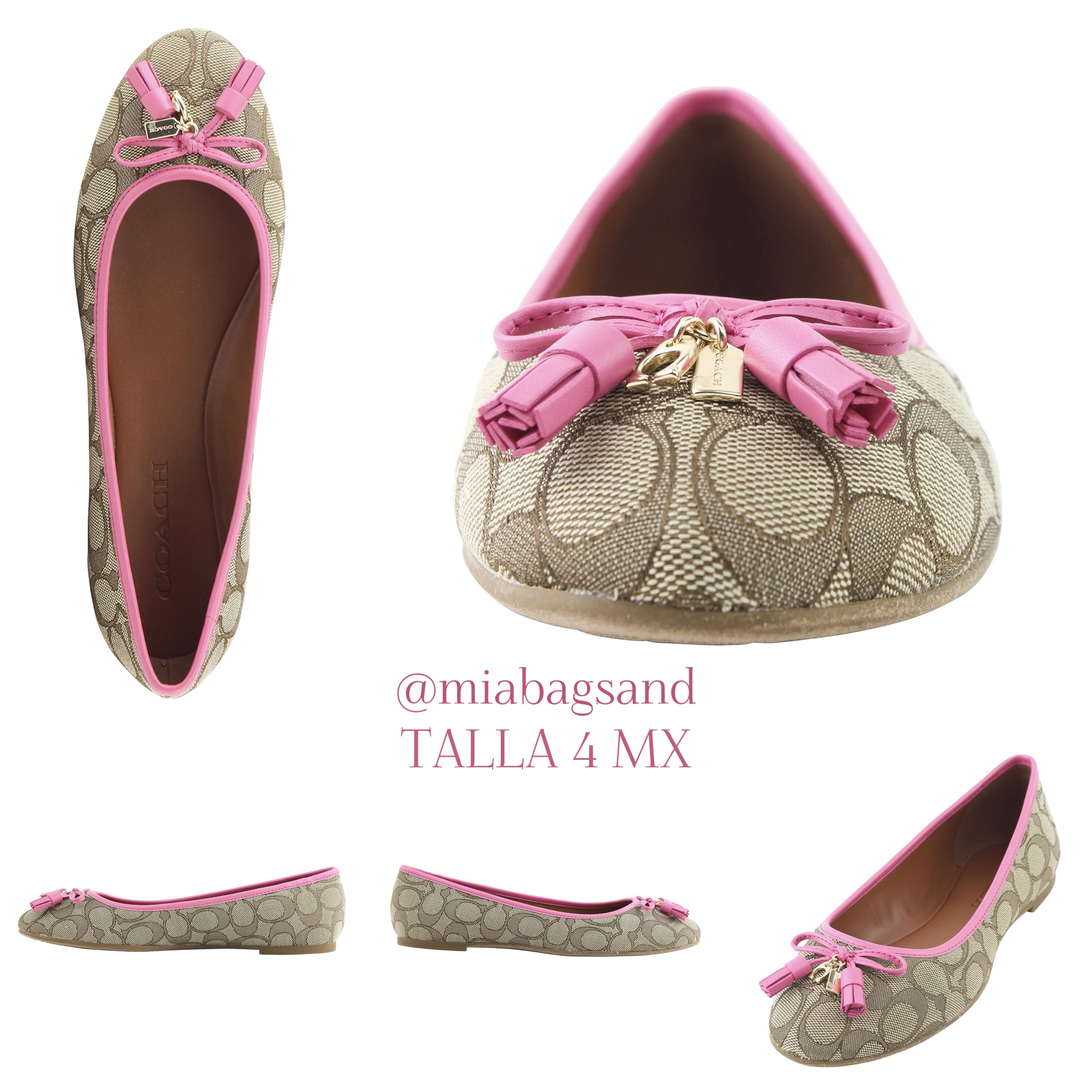 Bailarinas con detalles rosas