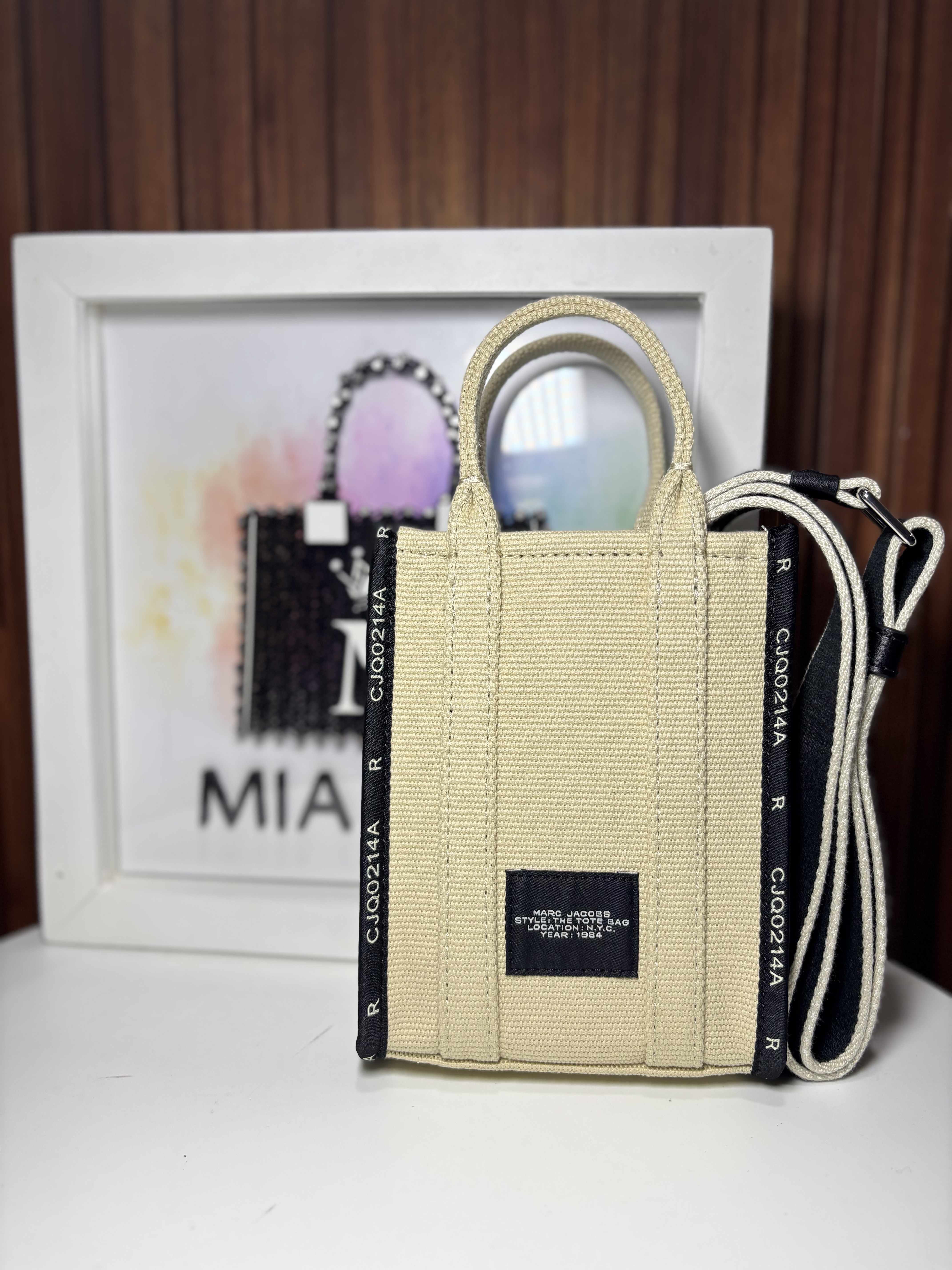 Tote crossbody The Jacquard