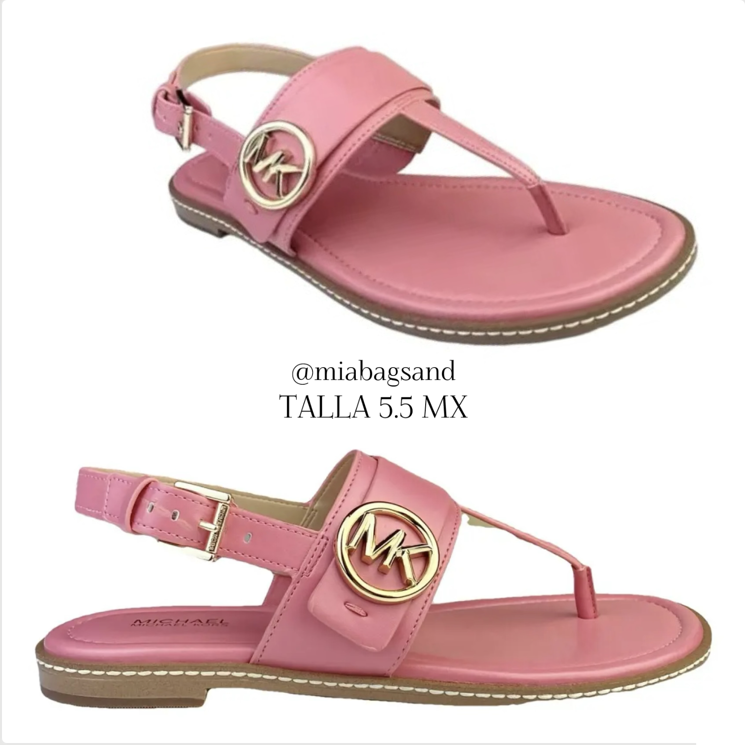 Sandalias rosa Michael Kors