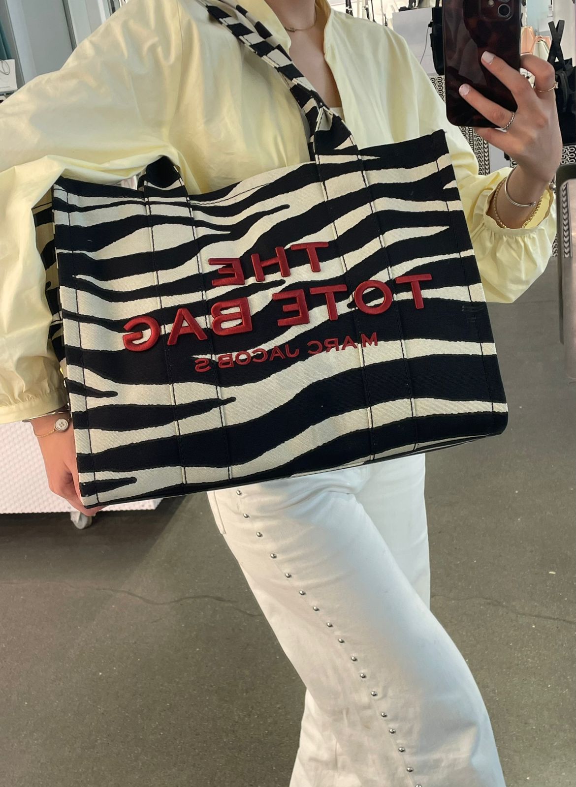 Bolso Tote de Marc Jacobs Big Zeebra