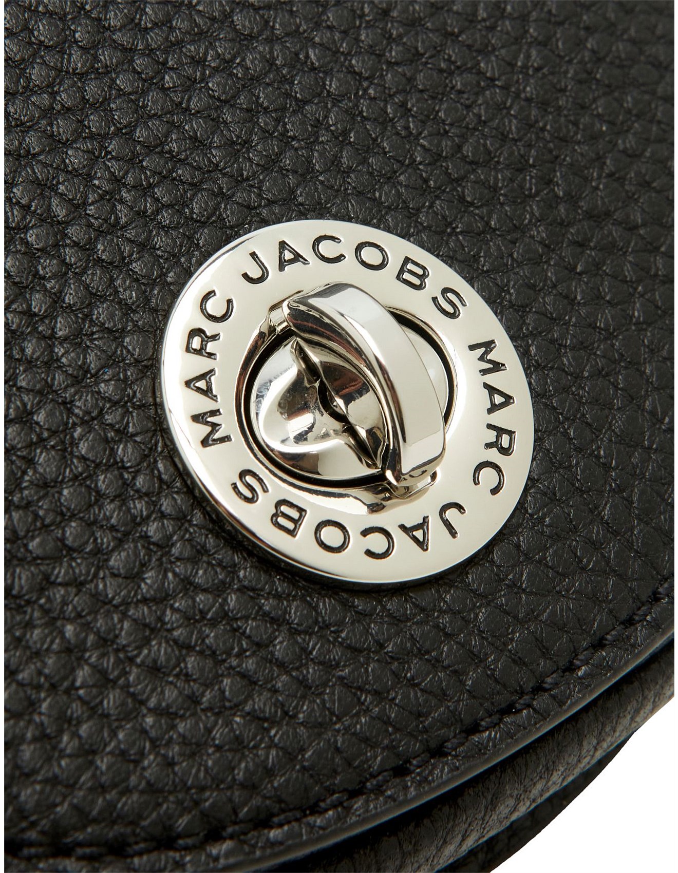 Bolso mini de cuero negro