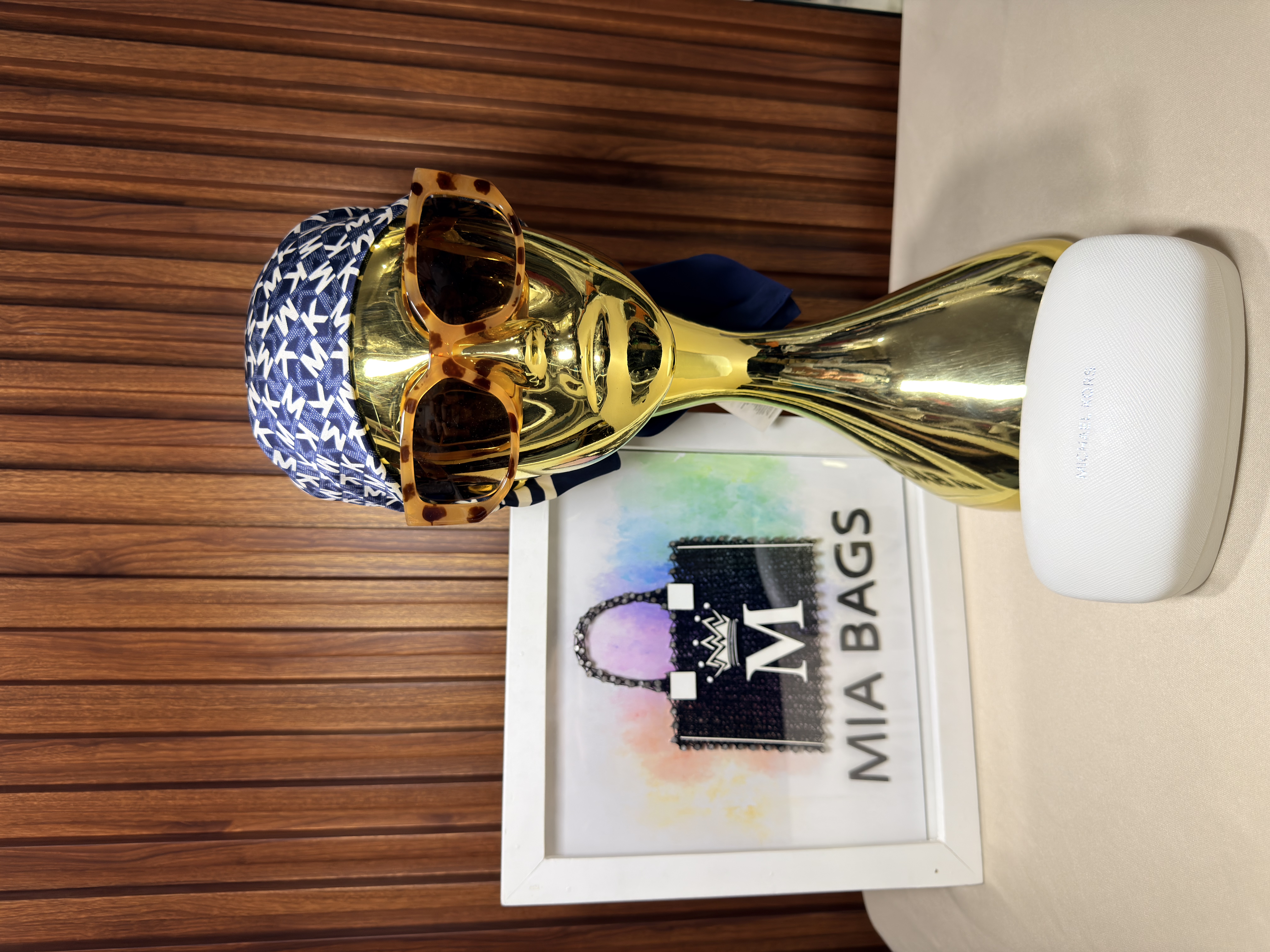 Gafas de sol marco con estilo animal print