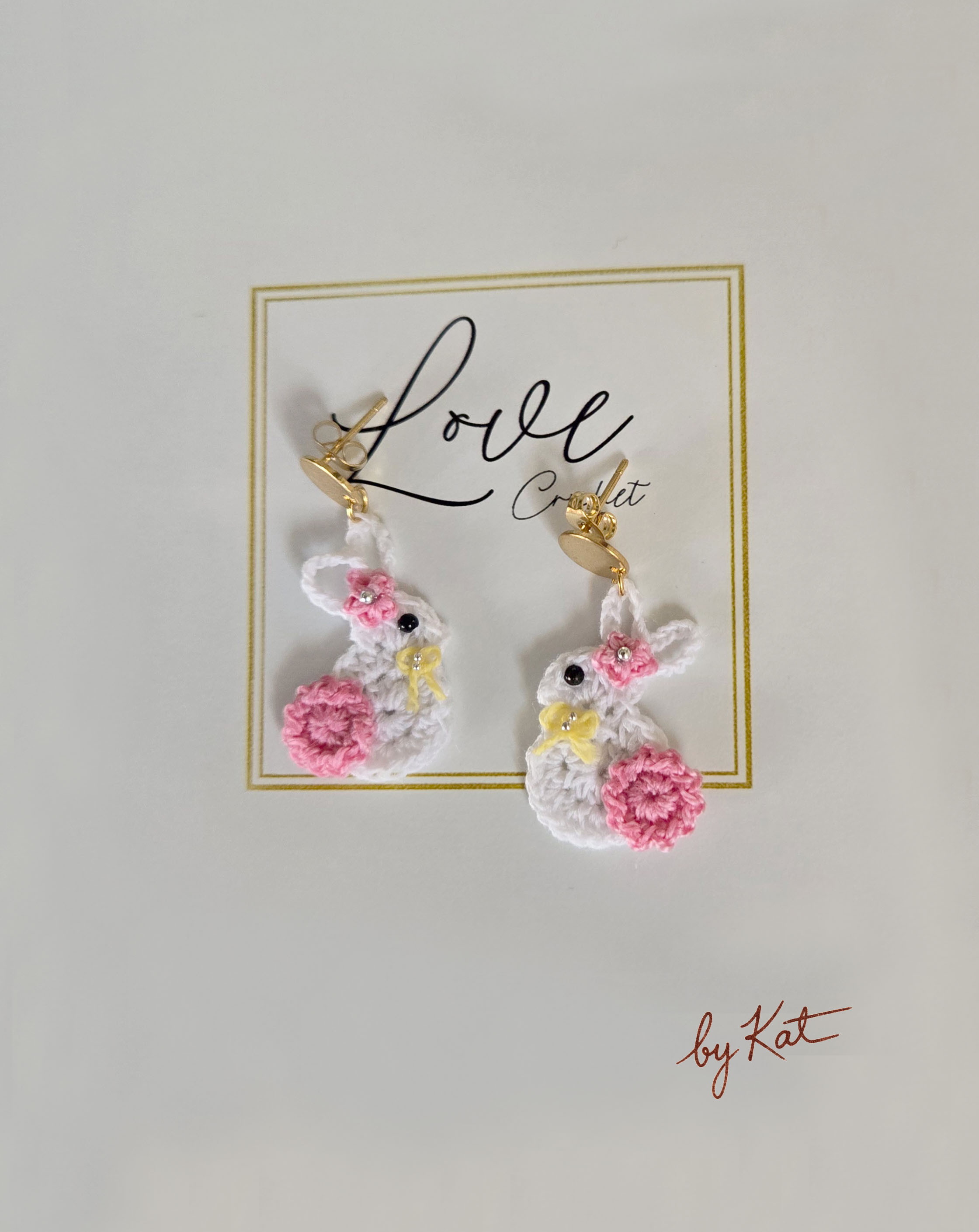 Handmade Bunny Earrings