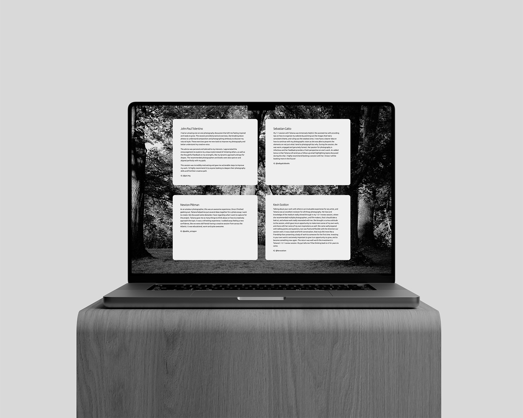 1:1 Photography Mentorship Sessions