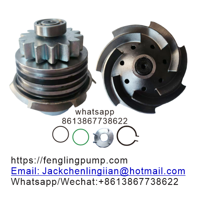 RE530194 RE523828 SE51228 Water pump for John Deere S660 S660 Sts S670 S670 Sts T560 T660 T670 W650  14 TEETH