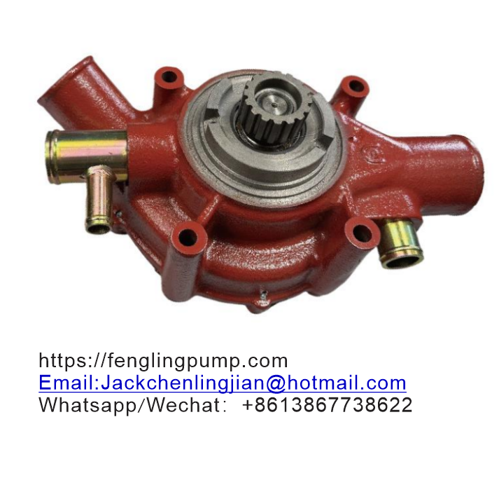 New 65.06500-6124D Water Pump 16T For Doosan D2366 Engine YANNAL Parts YANNAL Parts 