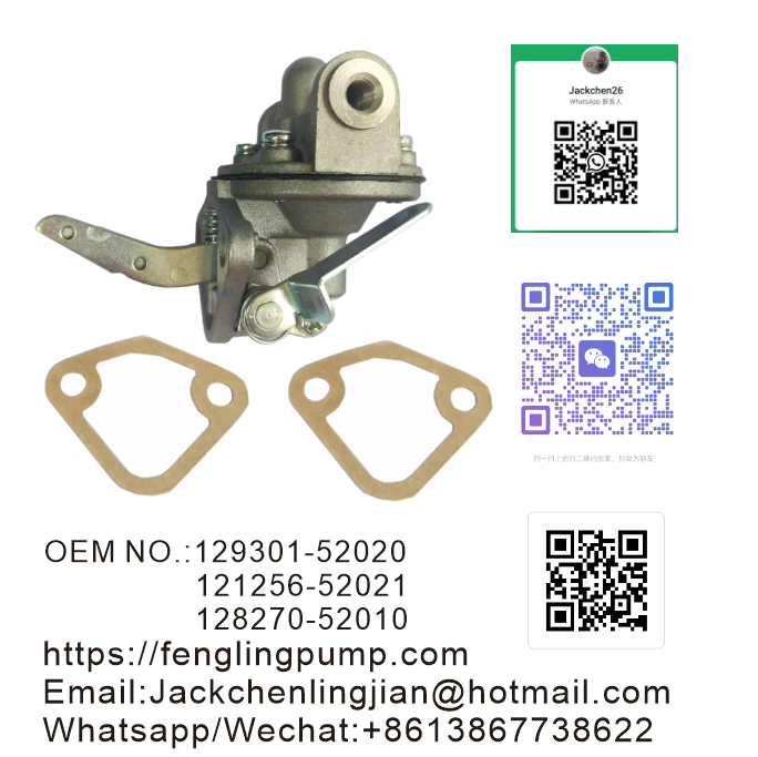 Fuel Feed Pump 129301-52020 128270-52010 121256-52021For Yanmar 3T75HL Komatsu 3D75-1 3D84-1 Engine