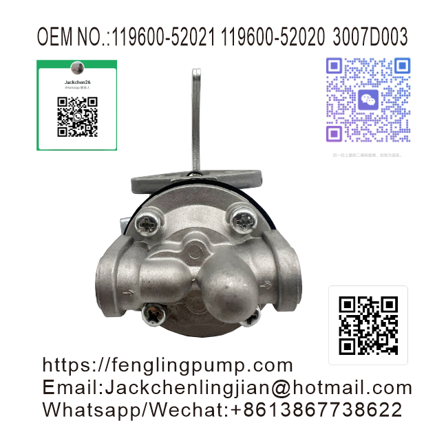 119600-52021 119600-52020 11960052021 W006X4 3007D003  New Fuel Pumpfor Yanmar 3TN66 2TNE 3TNE