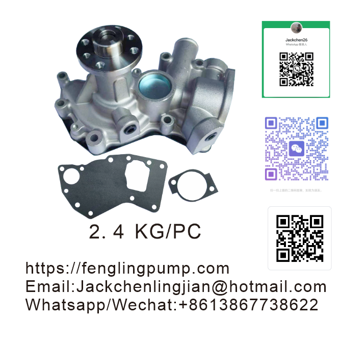 Water Pump 8981262311 for Hitachi ZX40U ZX50U ZX55UR EX40U EX50U 3LD1 3LD2