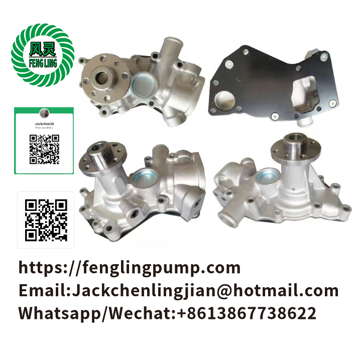 Water Pump 8981262311 for Hitachi ZX40U ZX50U ZX55UR EX40U EX50U 3LD1 3LD2 Hitachi Excavators: EX40U, EX50U, EX50UNA, EX55UR-3, EX58MU, ZX40U, ZX50U, ZX55UR, ZX55UR-HHE John Deere