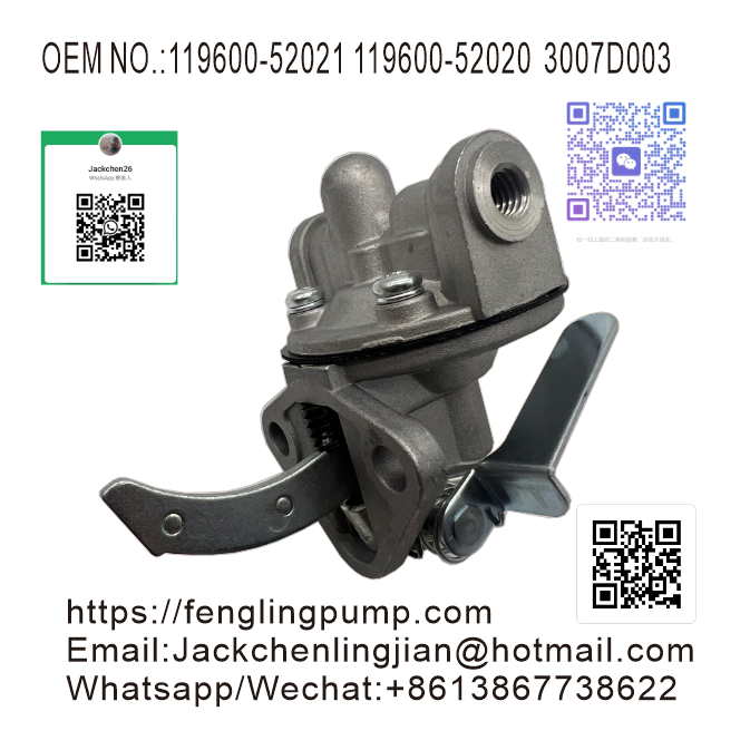 119600-52021 119600-52020 11960052021 W006X4 3007D003  New Fuel Pumpfor Yanmar 3TN66 2TNE 3TNE