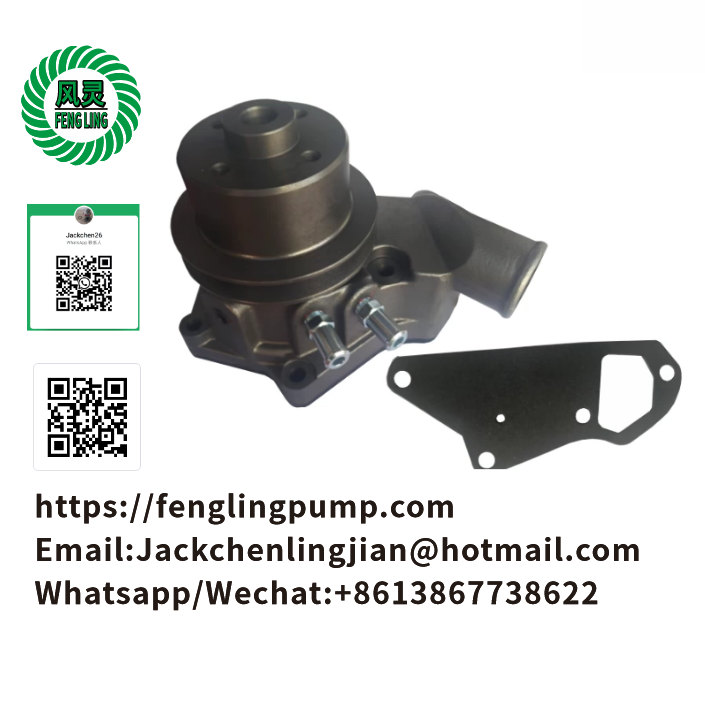 Water Pump with Pulley Fits John Deere 1830 2030 2130 4039 AR85250 AR85249 AR76750 AR97708