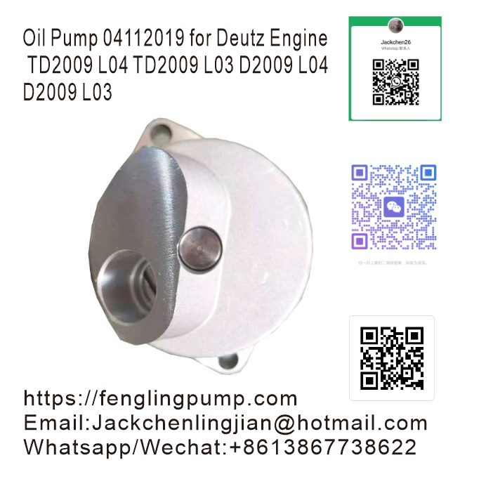 Oil Pump 04112019 for Deutz Engine TD2009 L04 TD2009 L03 D2009 L04 D2009 L03