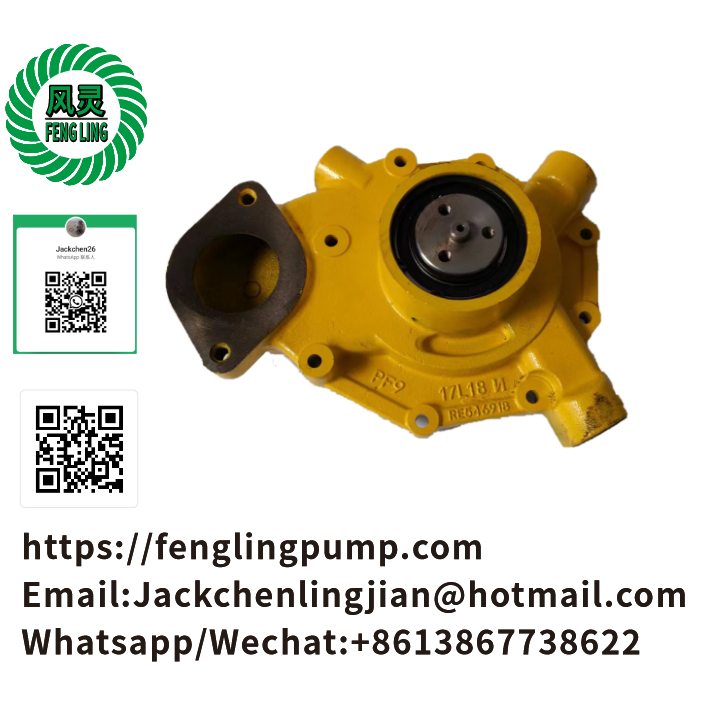 RE546918 SE502816 RE523169 Replacement part Water Pump Fits John Deere 240DLC 270DLC 1070D 1070E 909J 909JH 953J 9540I 9560I 9560STS DZ128370