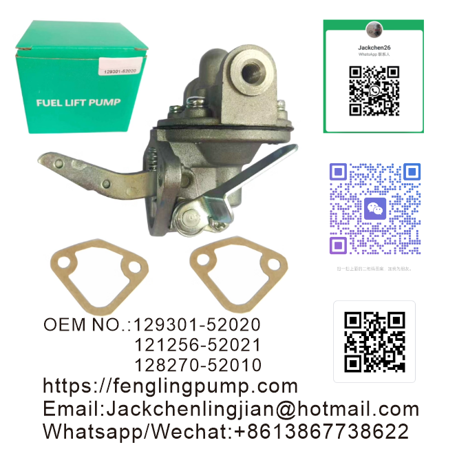 Fuel Feed Pump 129301-52020 128270-52010 121256-52021For Yanmar 3T75HL Komatsu 3D75-1 3D84-1 Engine