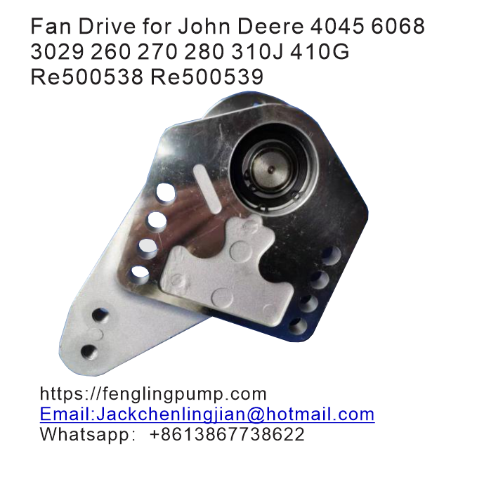RE500538 RE500539 RE70177 R500304 Fan Drive for John Deere 4045 6068 3029 2602 7028 0310 J410G 